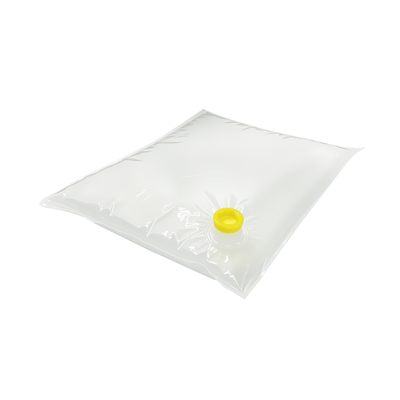 Flexi Bag for Edible Oil with yellow round valve